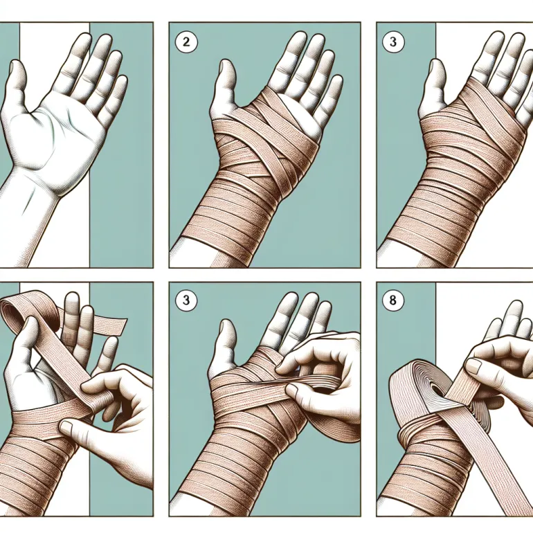 Пошаговое Руководство По Бинтованию Кисти Эластичным Бинтом