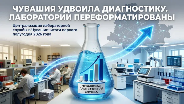 Чувашия удвоила диагностику. Лаборатории переформатированы